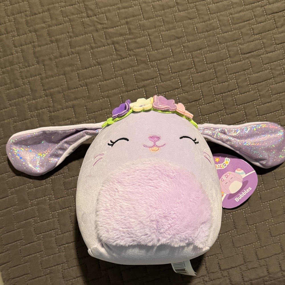 NWT Bubbles Squishmallows - Lavender